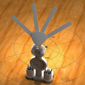 Relógio Led Tela Luz Escrivaninha Leitura Lâmpada - Imagem 7