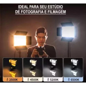 Luz Led De Video 72leds Fotografia Professional - Imagem 4