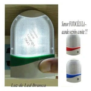 Luz Noturna Led Tomada Infantil Bebe Mini Abajur - Imagem 1