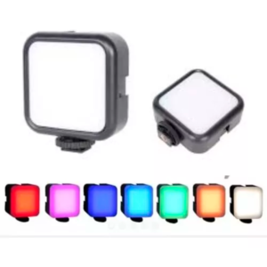 Luz Led De Preenchimento Rgb Camera + Suporte Cel Notebook - Imagem 3