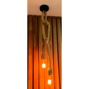 Luminária suspensa vintage, luzes suspensas rústicas, soquete de teto para viver, luminária rústica - Imagem 5