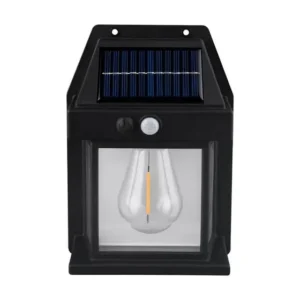 Luminaria Solar Led Luz Automática Sensor De Presença Forte - Imagem 1