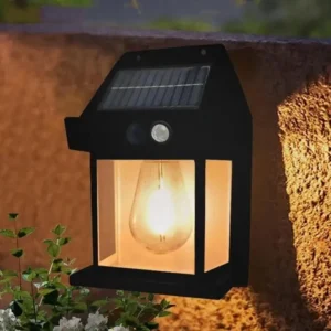 Luminaria Solar Led Luz Automática Sensor De Presença Forte - Imagem 5
