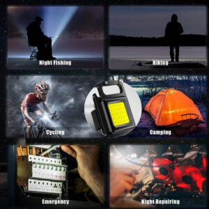 Mini Lanterna Chaveiro Portátil Usb Abridor Garrafas - Imagem 6