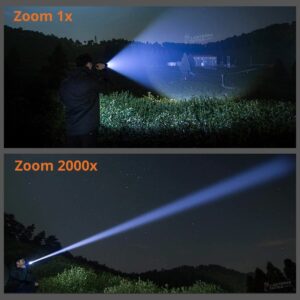 Lanterna Tatica 880000w Militar Longo Alcance T6 Usb - Imagem 5