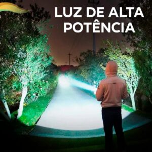 Lanterna Tatica 880000w Militar Longo Alcance T6 Usb - Imagem 9