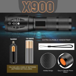 Lanterna X900 Original Com Bateria - Imagem 10