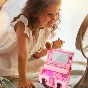 Kit De Maquiagem Para Crianças Brinquedos De Faz De Conta - Imagem 8