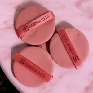 Kit- 03 Esponjas Redondas Para Maquiagem Sabrina Sat - Imagem 3