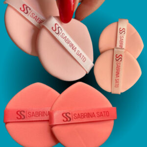 Kit- 03 Esponjas Redondas Para Maquiagem Sabrina Sat - Imagem 4