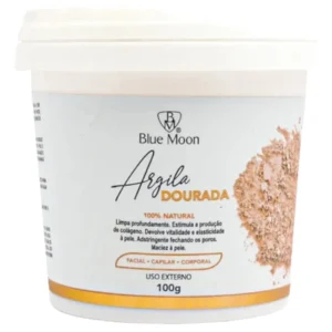 Pote De Argila facial + Capilar+corporal 100g-blue Moon Tipo De Pele Oleosa