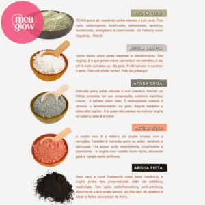 Pote De Argila facial + Capilar+corporal 100g-blue Moon Tipo De Pele Oleosa - Imagem 3