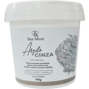 Pote De Argila facial + Capilar+corporal 100g-blue Moon Tipo De Pele Oleosa - Imagem 5