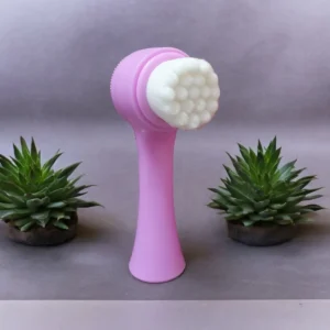 Esponja Limpeza Facial Escova Massageadora Esfoliante 2 Em 1 - Imagem 6