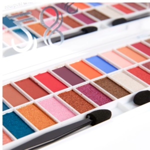 Paleta De Sombra 28 Cores – VIVAI Maquiagem CORES LINDAS + Pincel Incluso