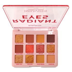 Paleta De Sombras Hbe2201 Radiant Eyes Ruby Rose - Imagem 3