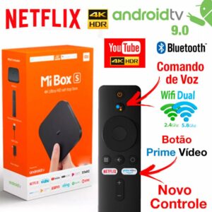 Mi Box S Xiaomi Ultra Hd Hdr 4k Hdmi/usb/wifi Versão Global - Imagem 2