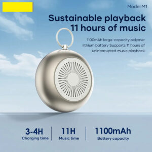 Caixa De Som Sem Fio Portatil Knc827 E Á Prova D’água Cinza-escuro 5v - Imagem 6