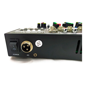 Mesa Som Lelong 7 Canais Bluetooth Usb C/ Equalizador Le-709 + Microfone Condensador Tomate MT-1026 C/ Braço Articulado - Imagem 6