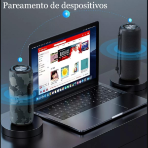 Caixa De Som Bluetooth Wireless Kaidi Kd 829 A Prova D’água - Imagem 3