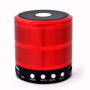 Alto-falante Altomex caixa de som Mini Speaker WS-887 com bluetooth preto 110V/220V - Imagem 4