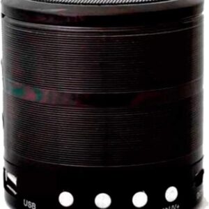 Alto-falante Altomex caixa de som Mini Speaker WS-887 com bluetooth preto 110V/220V - Imagem 6