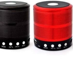 Alto-falante Altomex caixa de som Mini Speaker WS-887 com bluetooth preto 110V/220V - Imagem 10