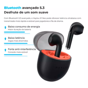 Fone De Ouvido Bluetooth 5.3 Haylou X1 Neo – Modo Jogo - Imagem 5