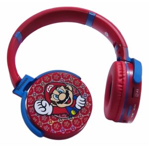 Fone De Ouvido Sem Fio Bluetooth Mário Bros Menino Menina Cor Sortida - Imagem 4