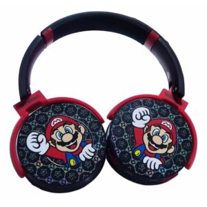 Fone De Ouvido Sem Fio Bluetooth Mário Bros Menino Menina Cor Sortida - Imagem 3