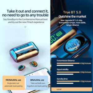 Fone De Ouvido Bluetooth 5.1 A Prova Dágua Y80 M10 - Imagem 9