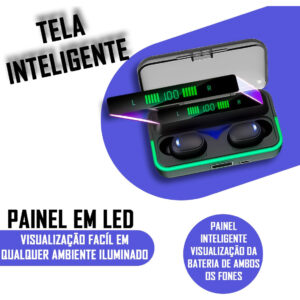 Fone De Ouvido Via Bluetooth Tws E10 A Prova Dágua - Imagem 3