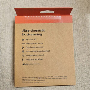 Amazon Fire Tv Stick 4k Plus Wifi6 Jogue Xbox Game Pass Cor Preto Tipo de controle remoto De voz - Imagem 2