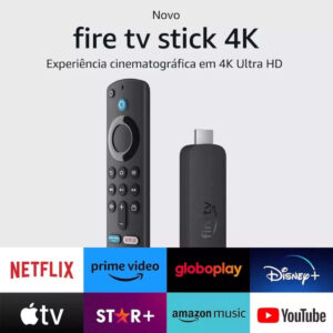 Fire Stick Amazon Fire 4k Select 8gb Wi-fi Alexa Controle - Imagem 2