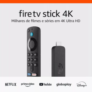 Fire Stick Amazon Fire 4k Select 8gb Wi-fi Alexa Controle - Imagem 6