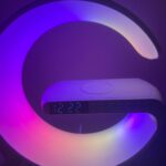 Luminária G Speaker Bluetooth Carregador Indução Caixa de Som photo review