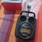 Caixa De Som Portátil Bluetooth Kimiso Rádio FM Pendrive MP3 photo review