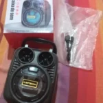 Caixa De Som Portátil Bluetooth Kimiso Rádio FM Pendrive MP3 photo review