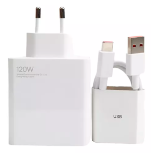 Carregador De Tomada Turbo 120w Potência E Velocidade Tipo-c - Imagem 3