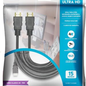 Cabo Hdmi 2m/3m/5m/10m Metros Mts 4k 3d Full Hd Blindado Tv Pc - Imagem 3