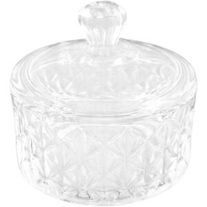 Bomboniere Baleiro De Vidro Com Tampa Diamante - Imagem 8
