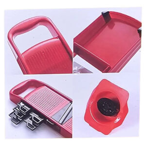 Fatiador E Ralador de Legumes Multifuncional 6 em 1 - Imagem 4