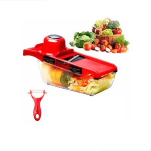 Fatiador E Ralador de Legumes Multifuncional 6 em 1 - Imagem 8