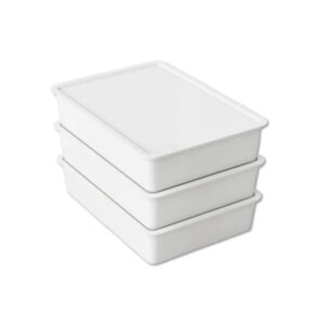 Kit com 3 Peças de Organizadores com Separações para Gavetas e Armários