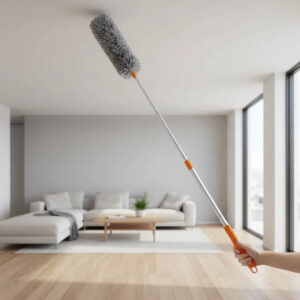 Espanador De Pó Telescópico Microfibra Extensível - Imagem 7