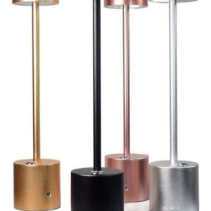 Luminária De Mesa Led Abajur Touch Dimmer Recarregável Usb - Imagem 5