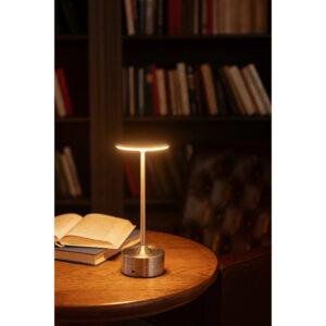 Luminária De Mesa Led Abajur Touch Dimmer Recarregável Usb - Imagem 9