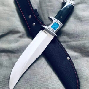 Faca De Caça Pesca Churrasco Luxo Fulltang Inox G61 - Imagem 4
