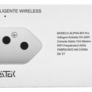 Tomada Inteligente Wi-Fi 3 Pinos 2 USB 1 Tipo-C Alexa Google - Imagem 4