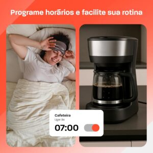Tomada Inteligente Wi-Fi 3 Pinos 2 USB 1 Tipo-C Alexa Google - Imagem 8